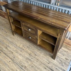 Entertainment/Bookcase Console $80