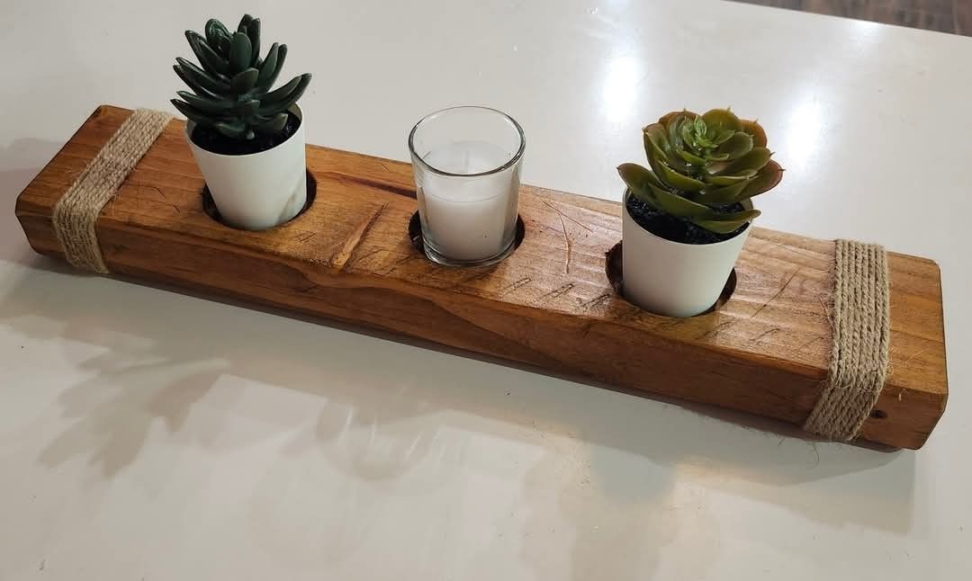 Succulent/Votive Candle Holder