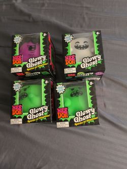 Nee Doh Glowy Ghost Stress toys