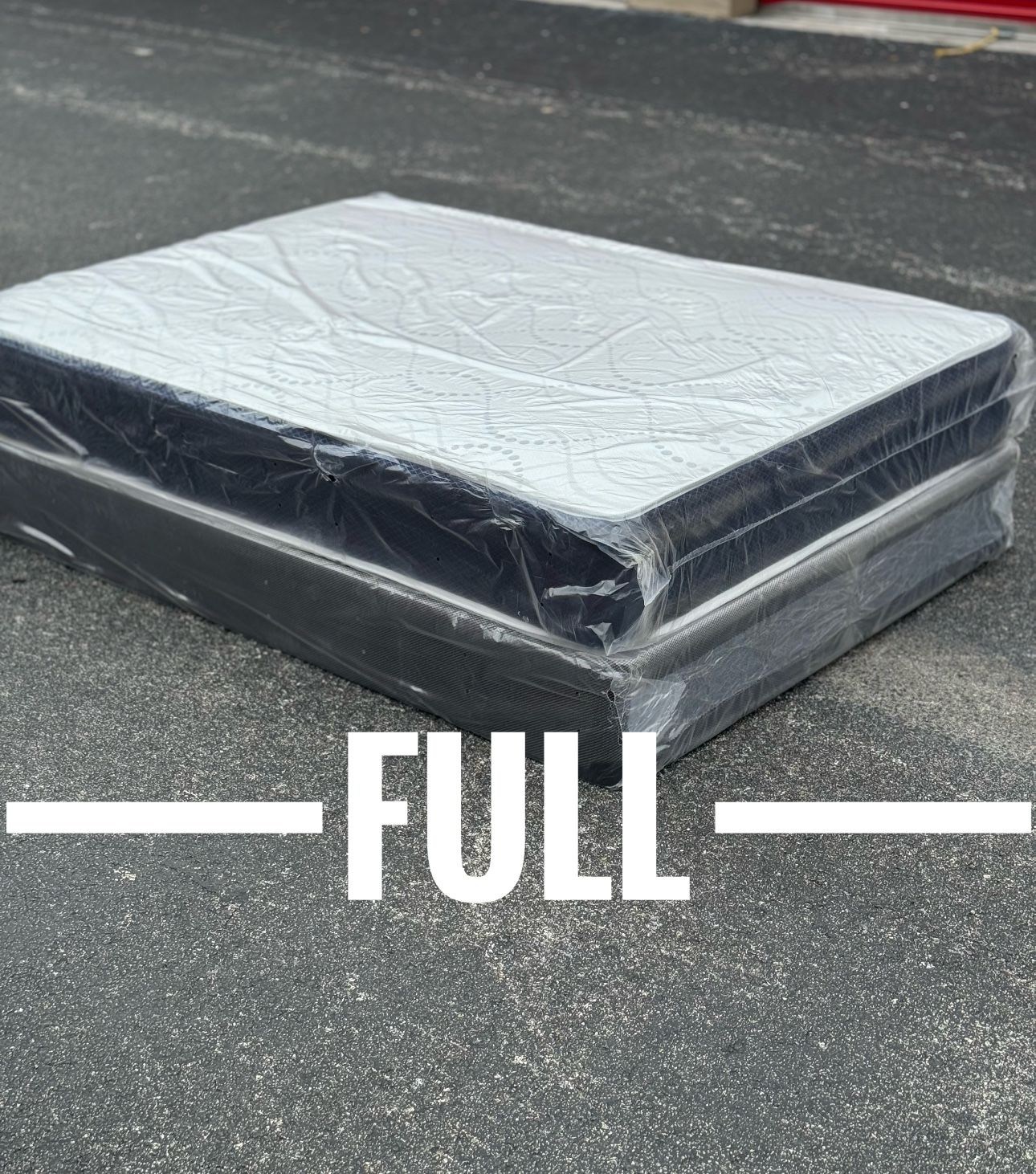 NEW Mattress Full Size With Box Spring // Offer