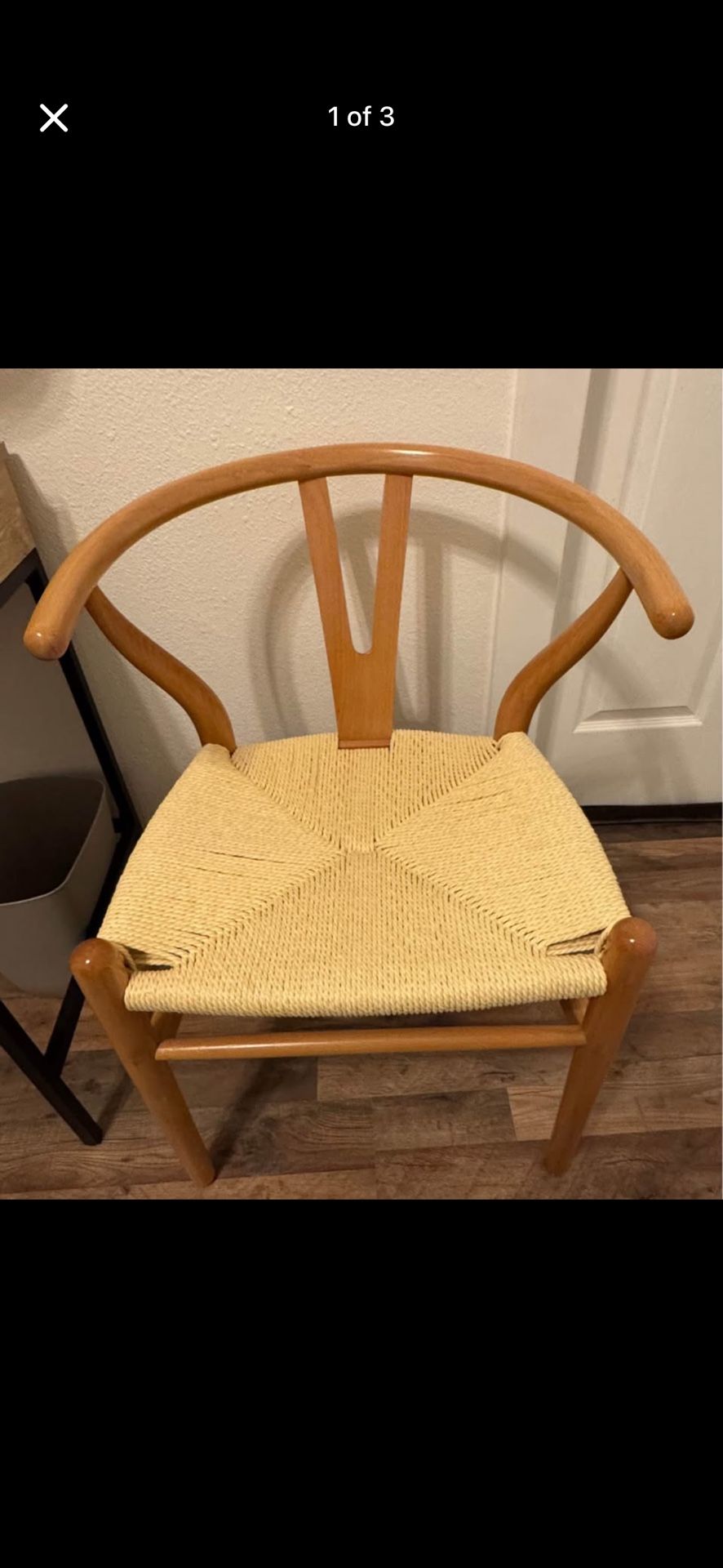 Mid-century Scandanavian Inspired Dining Chairs (2)