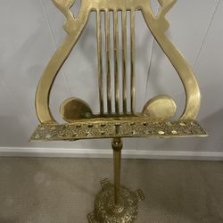 Antique Brass Music Stand