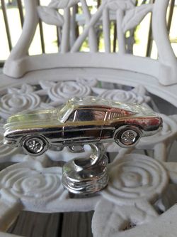 Vintage Ford fastback hood ornament