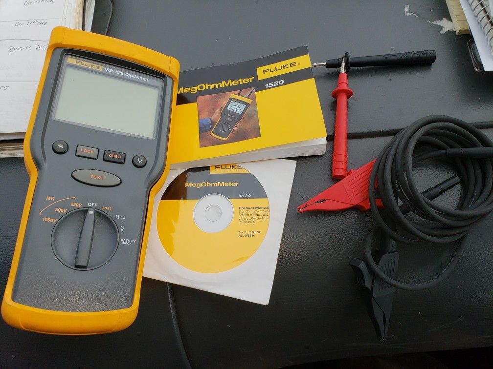 Fluke 1520 Megohmmeter
