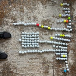 100 Premium Golf Balls Used 