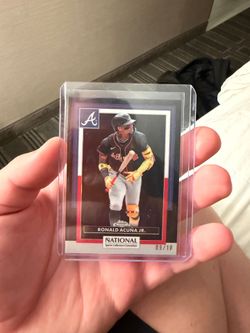 2026 National Sports Collector's Convention (NSCC)  Ronald Acuña Jr. 9/10 Color Match Refractor