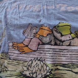 Mens L - Frog & Toad shirt