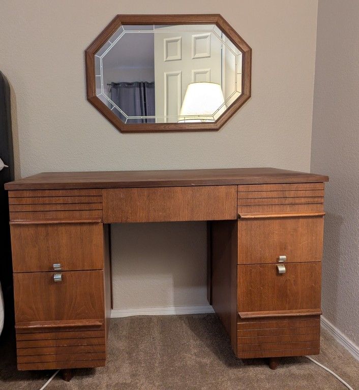 MCM/Art Deco Desk-Now $200