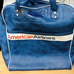 Vintage Rare American Airlines Heavy duty Bags 