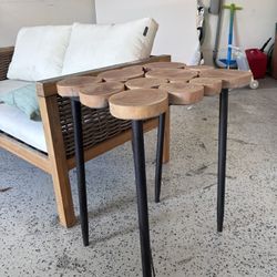 Modern Eccentric Side Tables (2) 