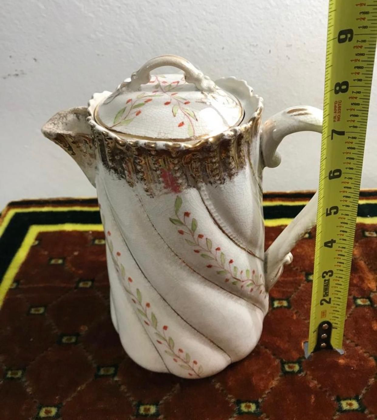 Cafeteras Porcelana Antigua Cada Una