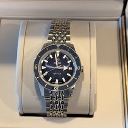 Rado Captain Cook Automatic – Blue Dial – Full Set  📦 📝