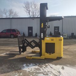 FOR SALE A YALE DOUBLE REACH FORKLIFT. MODEL NDR030CBN. 125/280 FF TSU MAST W/ SIDESHIFT,36V USED BATTERY. IT'S IN GOOD WORKING CONDITION. NO LOW BALL