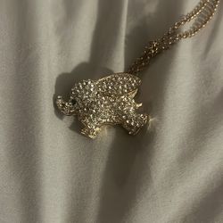 Elephant necklace