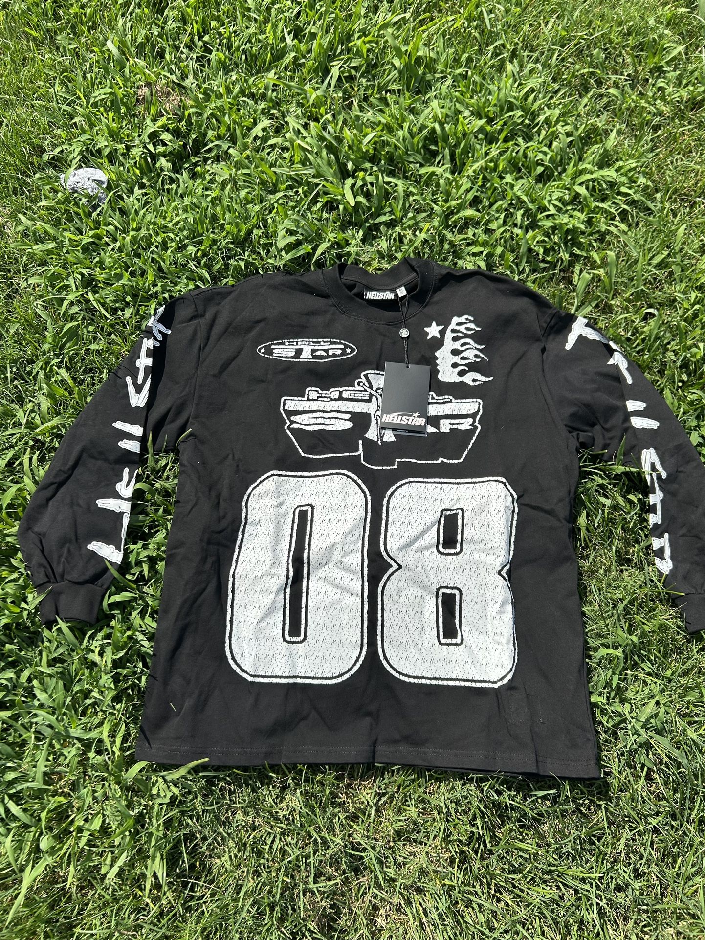 Black Long Sleeve Hellstar Tee XL