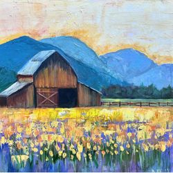 Original Painting For Sale By Artist - Golden Harvest