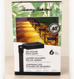 New inbox, Tommy Bahama outdoor solar lights
