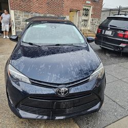 2017 Toyota Corolla Le 4 Door Blue