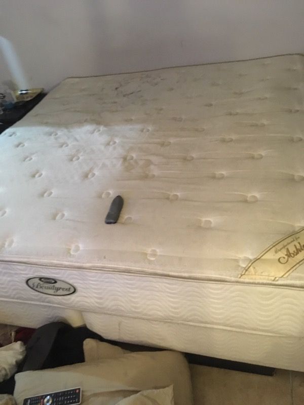 Ashley furniture King size pillow top mattress