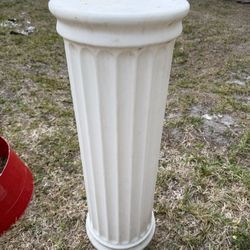 Large Resin Column Home Decor