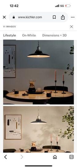 Sarek 1-Light Convertible Pendant 