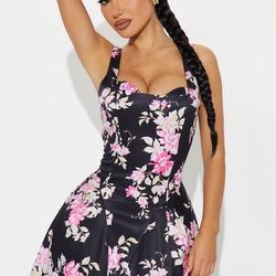 Mini Floral Dress
