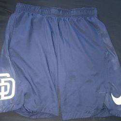 Nike San Diego Padres Training Shorts Mens 