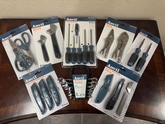 Anvil Tool Set Bundle – 8 Packs New