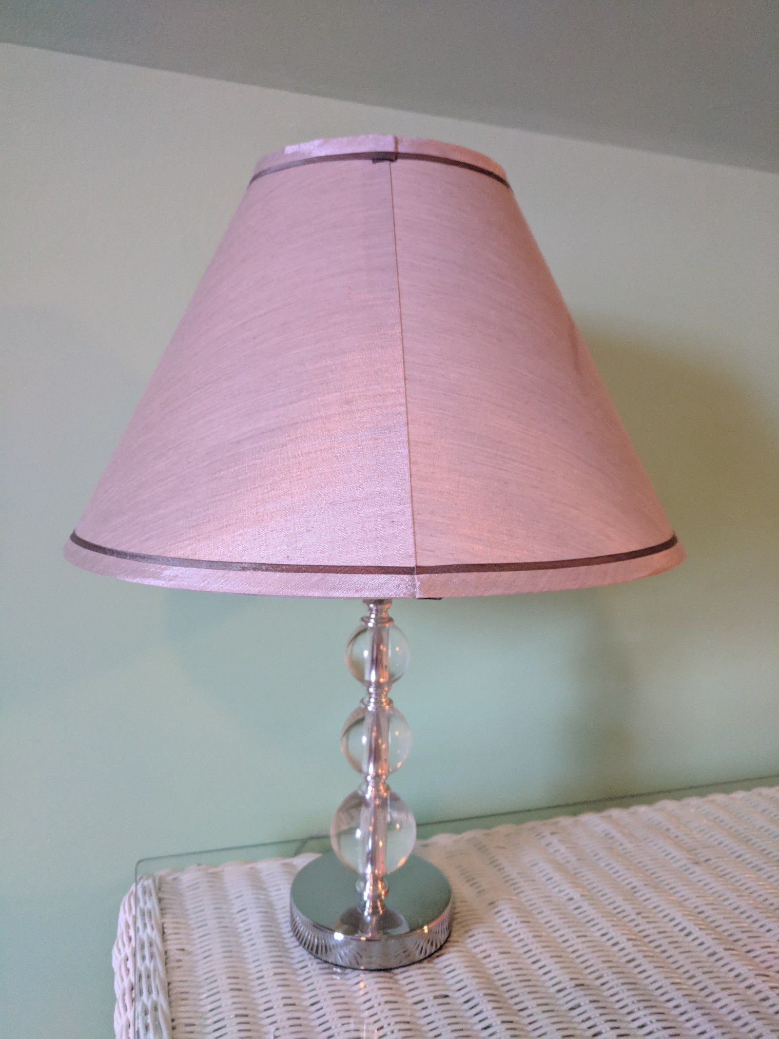 Desk or End Table Lamp - 19.5" Tall