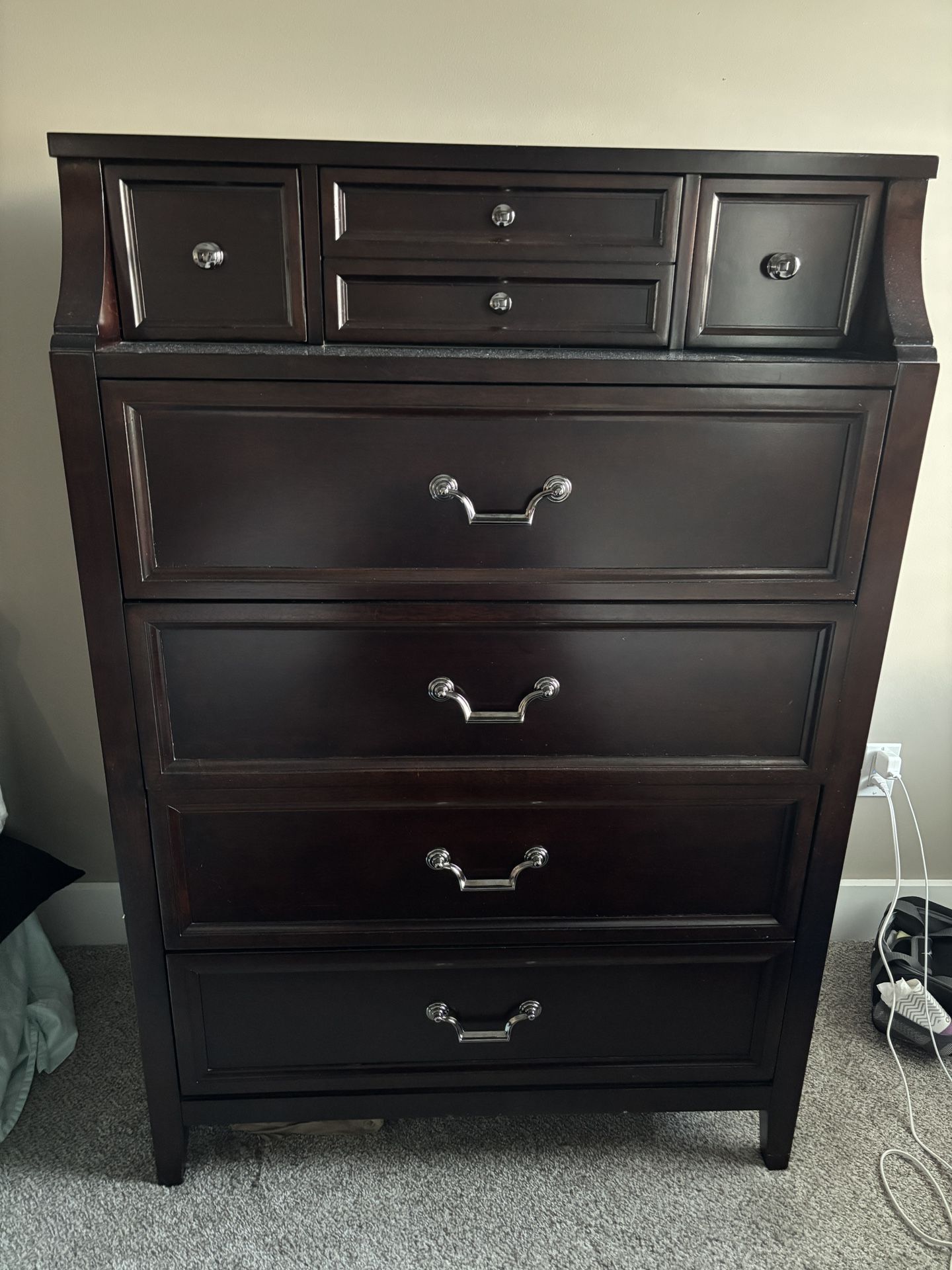 Mahogany Chest With Drawers