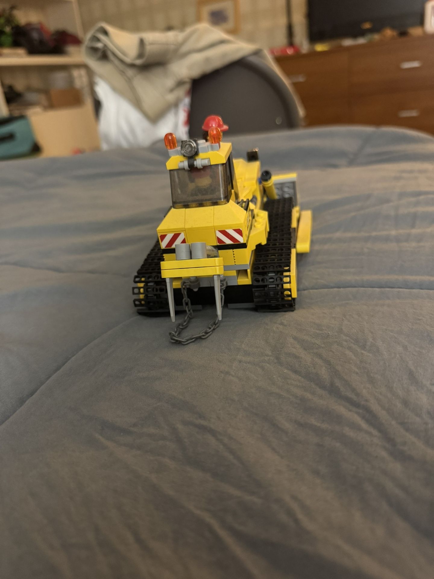LEGO City Demolition Bulldozer set model #60074.