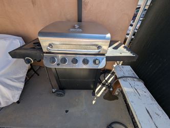 Gas Grill, Patio Heater & Propane Tank Bundle – $70 OBO