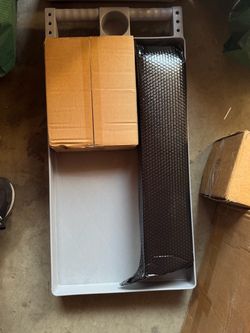 Large Garage Plastic Utility Cart, Heavy Duty 2 Shelf Tool Cart Service Cart Rolling Push Carts with Ergonomic Handle 5" Swivel Casters.