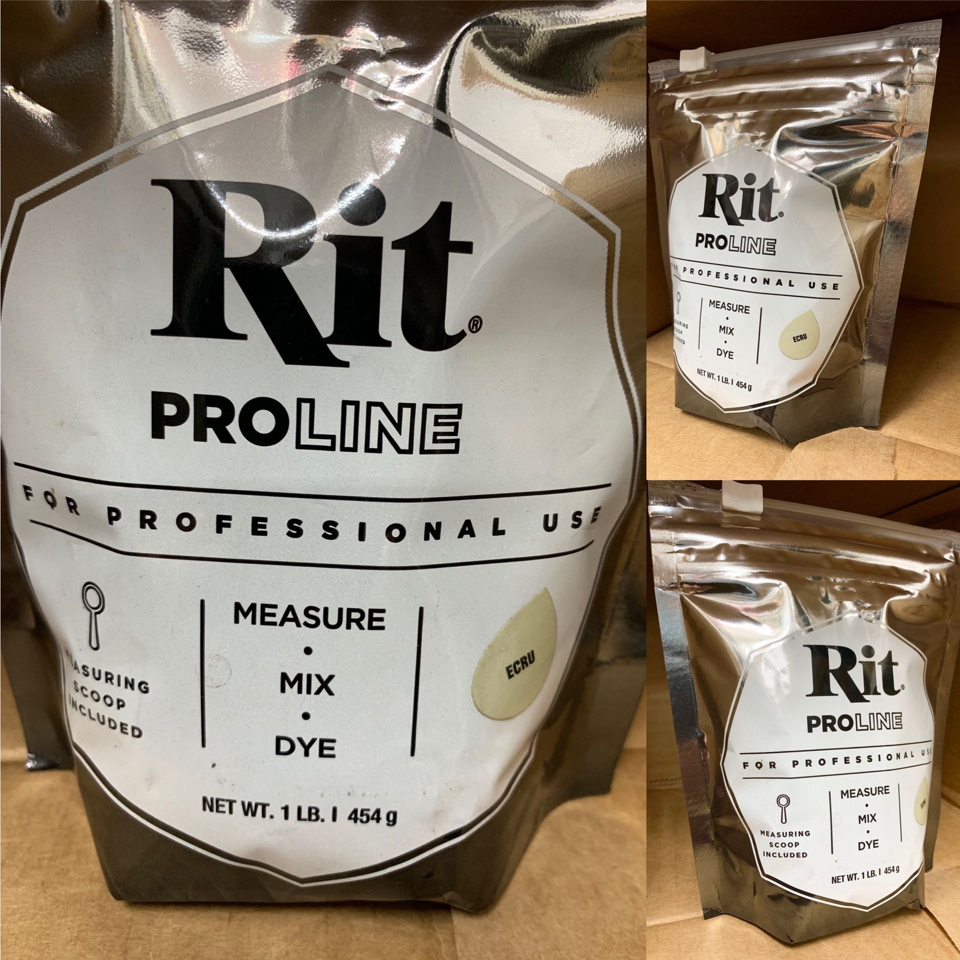 Rit ProLine Powder Dye - Ecru, 1 lb (IVORY, CREAM)