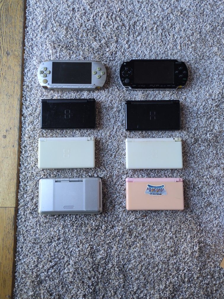 PSP'S & NINTENDO DS / LITE