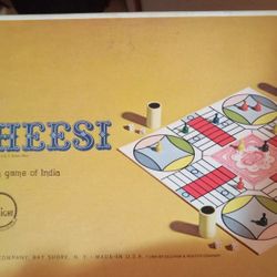 Vintage Parcheesi Board Game