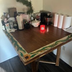 Wooden (Poker) Table 