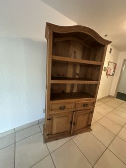 Kitchen Pantry Cabinet (Mexican Styling)