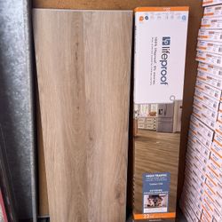 Lifeproof Cashiers Oak 22mil Waterproof Vinyl Tile Flooring
