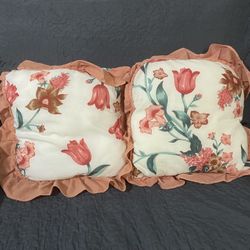 Floral Decorative Pillows