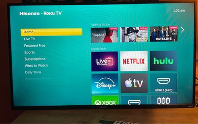 Hisense Roku Smart Tv