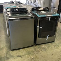 Samsung Top Load Washer And Dryer Set NA6 