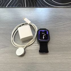 Apple Watch Series 7 + Cellular, 45mm Midnight Aluminum Case with Midnight Sport Band