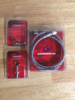 Honda grom rear brake line