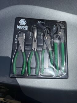 Matco green plier set