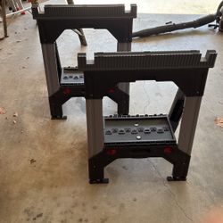 Stanley FatMax Adjustable Saw Horses. 