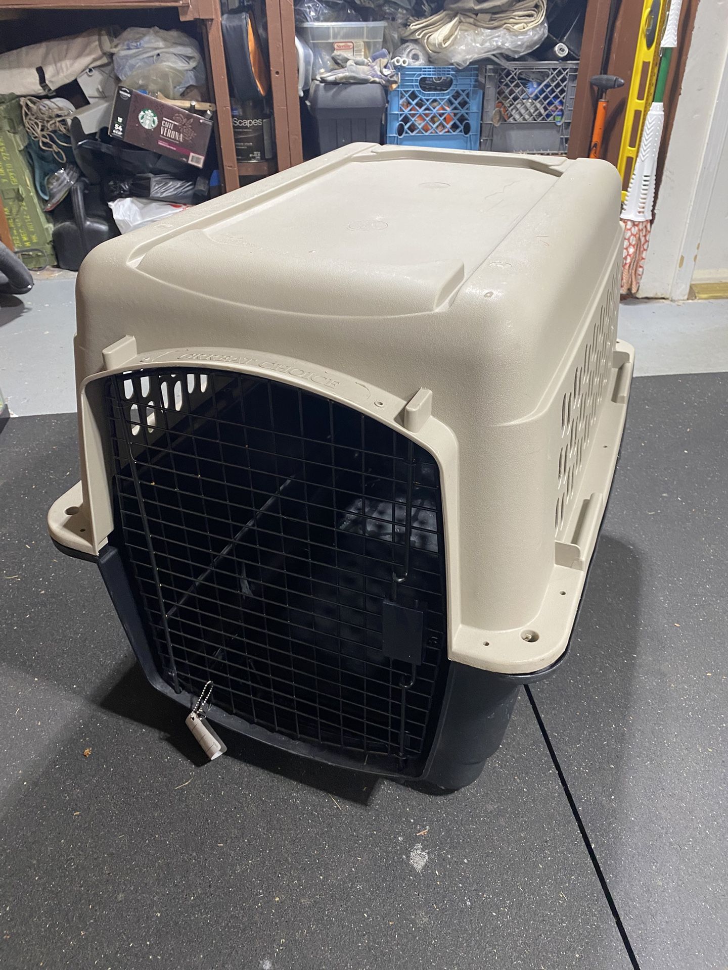 ✈️ Airline-Approved Large Dog Crate – Great Choice 32” Hard-Shell Kennel 🐾 Perfect for travel, crate training, or daily home use for larger dogs!