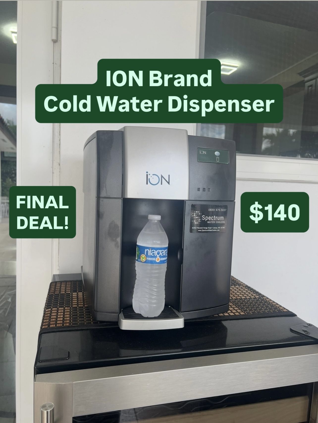 100% Working Office Breakroom Cold Water Dispenser (1 Available) Pickup Today! 