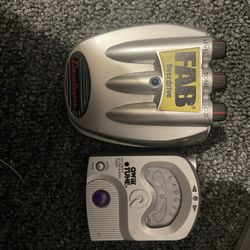 Guitar Pedal And Guitar Tuner 