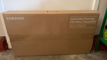 Brand New Samsung 27” Essential Monitor S3